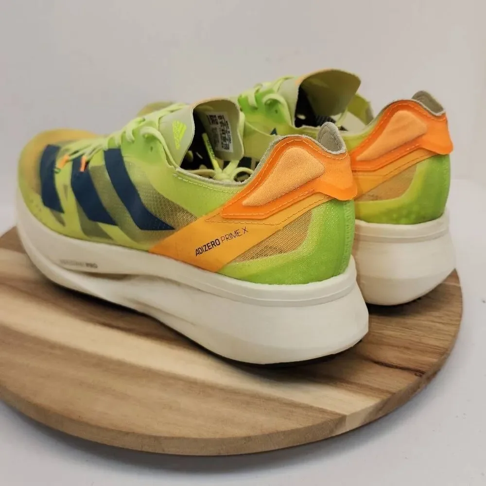 Adidas Adizero Prime X - Pulse Lime/ Flash Orange 2021 (GX3136) - 10 Mens